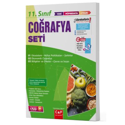 Çap Yayınları 11. Sınıf Coğrafya Seti