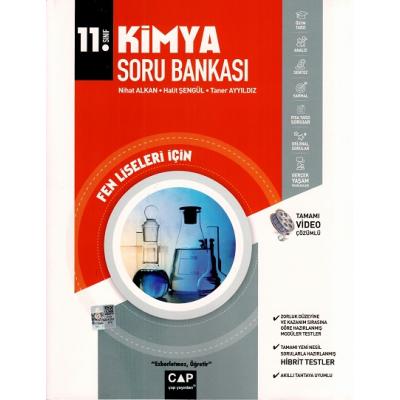 Çap Yayınları 11. Sınıf Fen Lisesi Kimya Soru Bankası