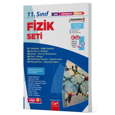 Çap  Yayınları 11. Sınıf Fizik Seti