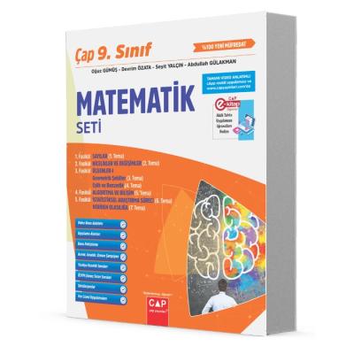 Çap Yayınları 9. Sınıf 2025 Matematik Seti