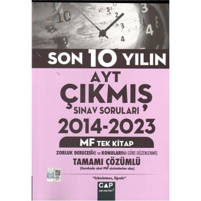Çap Yayınları Ayt Mf Son 10 Yılın Çıkmış Soruları