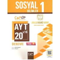 Çap Yayınları AYT Sosyal Bilimler 1 Branş Denemeleri