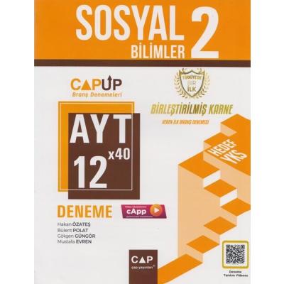Çap Yayınları AYT Sosyal Bilimler 2  12 X 40 Deneme