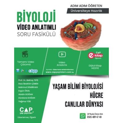 Çap Yayınları Biyoloji Yaşam Bilimi Biyoloji Hücre Canlıların Dünyası