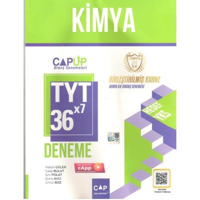 Çap Yayınları Tyt Kimya  Branş Denemeleri