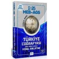 CBA Yayınları 2025 MEB-AGS Türkiye Coğrafyası Konu Anlatımı Pusula Serisi - Barış Salt