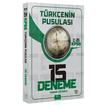 CBA Yayınları 2025 KPSS Türkçenin Pusulası 15 Deneme Çözümlü - Dilek Açık