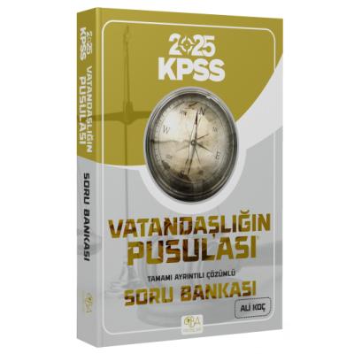 CBA Yayınları 2025 KPSS Vatandaşlık Vatandaşlığın Pusulası Soru Bankası Çözümlü - Ali Koç