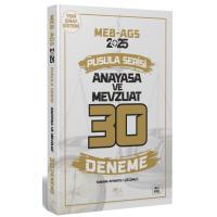 CBA Yayınları 2025 MEB-AGS Anayasa ve Mevzuat 30 Deneme Çözümlü Pusula Serisi - Ali Koç