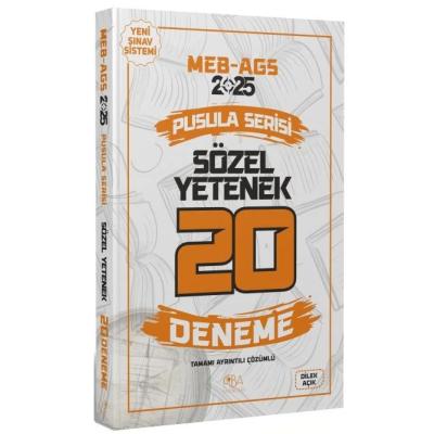 CBA Yayınları 2025 MEB-AGS Sözel Yetenek 20 Deneme Çözümlü Pusula Serisi - Dilek Açık CBA Yayınları