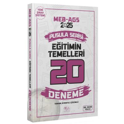 CBA Yayınları 2025 MEB-AGS Eğitimin Temelleri 20 Deneme Çözümlü Pusula Serisi - Okan Yolcu