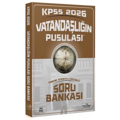 CBA Yayınları 2026 KPSS Vatandaşlık Vatandaşlığın Pusulası Soru Bankası Çözümlü - Ali Koç