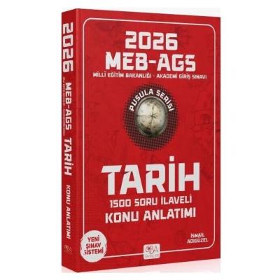 CBA Yayınları 2026 MEB-AGS Tarihin Pusulası Konu Anlatımı - İsmail Adıgüzel