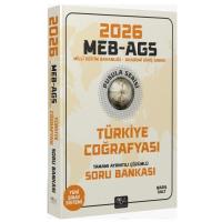 CBA Yayınları 2026 MEB-AGS Türkiye Coğrafyası Soru Bankası Çözümlü Pusula Serisi - Barış Salt