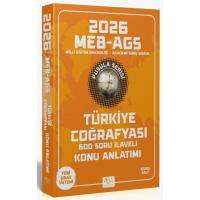 CBA Yayınları 2026 MEB-AGS Türkiye Coğrafyası Konu Anlatımı Pusula Serisi - Barış Salt