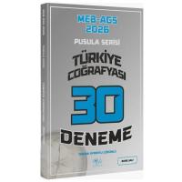 CBA Yayınları 2026 MEB-AGS Türkiye Coğrafyası 30 Deneme Çözümlü Pusula Serisi - Barış Salt