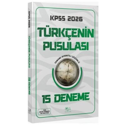 CBA Yayınları 2026 KPSS Türkçenin Pusulası 15 Deneme Çözümlü