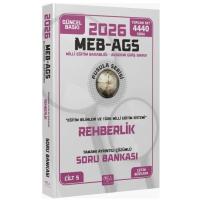 CBA Yayınları 2026 MEB-AGS Eğitim Bilimleri Rehberlik Soru Bankası Çözümlü Pusula Serisi