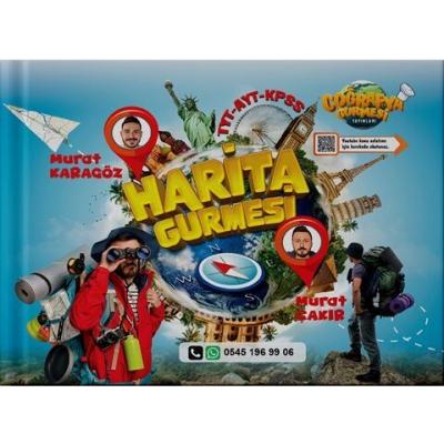 Coğrafya Gurmesi Yayınları TYT AYT Coğrafya Harita Gurmesi