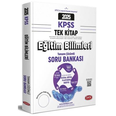 Data Yayınları 2025 KPSS Eğitim Bilimleri Tamamı Çözümlü Soru Bankası + Eğitim Platformu Hediyeli