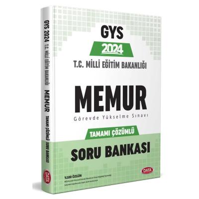 Data Yayınları 2025 Milli Eğitim Bakanlığı Memur Tamamı Çözümlü GYS Soru Bankası