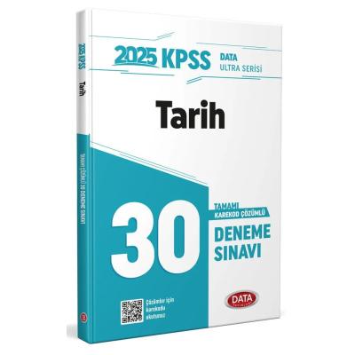 Data Yayınları 2025 KPSS Ultra Serisi Tarih 30 Deneme Sınavı