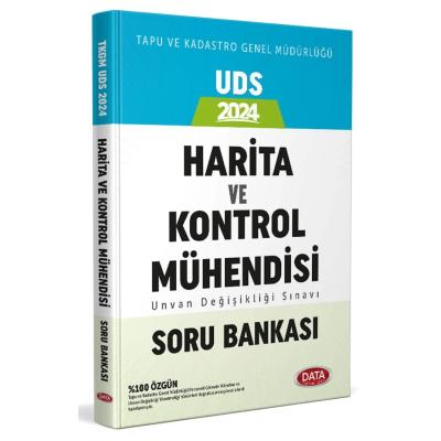 Data Yayınları 2025 Tapu ve Kadastro Genel Müdürlüğü Harita ve Kontrol Mühendisi Unvan Değişikliği Sınavı Soru Bankası - Karekod Çözümlü