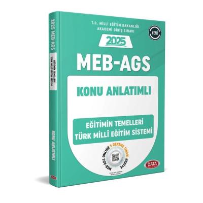 Data Yayınları 2025 AGS Ultra Serisi Eğitimin Temelleri - Türk Milli Eğitim Sistemi Konu Anlatımlı