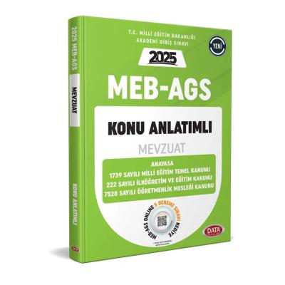 Data Yayınları 2025 AGS Ultra Serisi Mevzuat Konu Anlatımlı