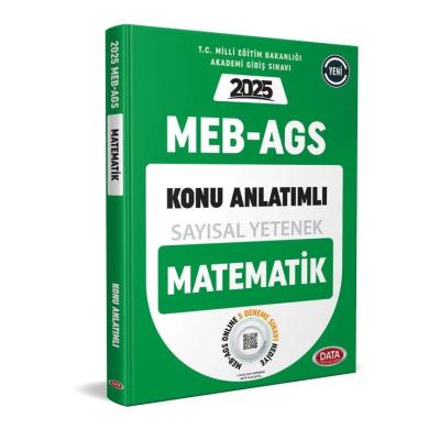 Data Yayınları 2025 AGS Ultra Serisi Sayısal Yetenek (Matematik) Konu Anlatımlı