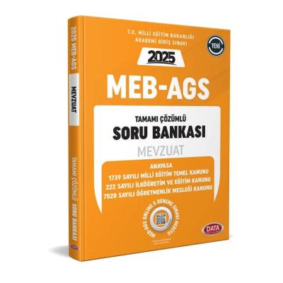 Data Yayınları 2026 AGS Ultra Serisi Mevzuat Tamamı Çözümlü Soru Bankası
