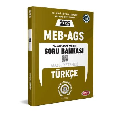 Data Yayınları 2026 AGS Ultra Serisi Sözel Yetenek (Türkçe) Soru Bankası - Karekod Çözümlü