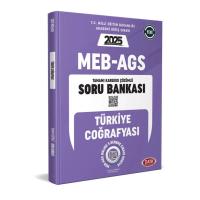Data Yayınları 2025 AGS Ultra Serisi Türkiye Coğrafyası Soru Bankası - Karekod Çözümlü