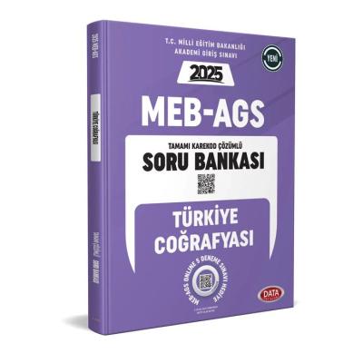 Data Yayınları 2026 AGS Ultra Serisi Türkiye Coğrafyası Soru Bankası - Karekod Çözümlü