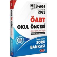 Data Yayınları 2025 MEB AGS ÖABT Okul Öncesi Öğretmenliği Tamamı Çözümlü Soru Bankası
