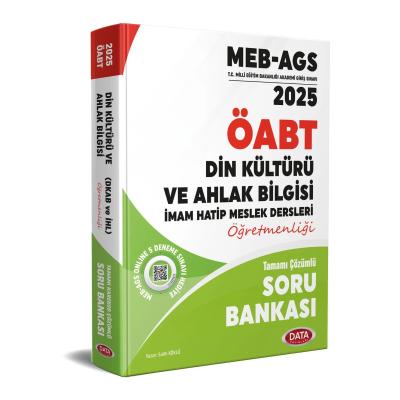 Data Yayınları 2026 MEB-AGS-ÖABT Mutmain DKAB/İHL Tamamı Çözümlü Soru Bankası
