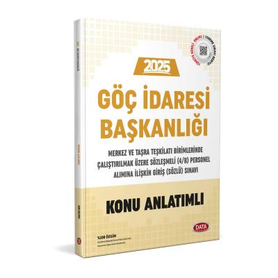 Data Yayınları 2025 Göç İdaresi Başkanlığı GYS Konu Anlatımlı
