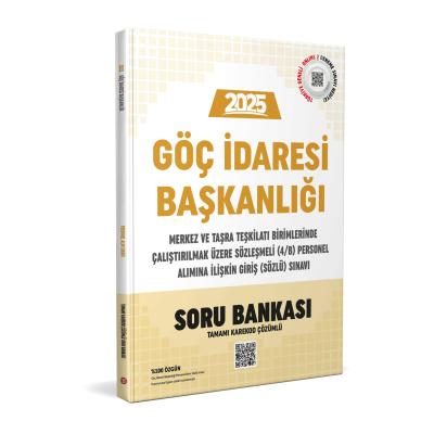 Data Yayınları 2025 Göç İdaresi Başkanlığı GYS Soru Bankası (Tamamı Karekod Çözümlü)