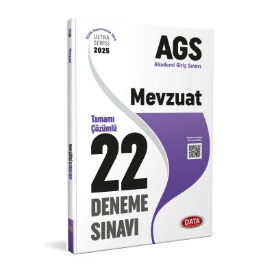 Data Yayınları 2026 AGS Mevzuat Tamamı Çözümlü 22 Deneme Sınavı