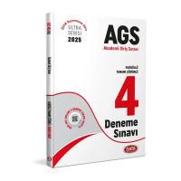 Data Yayınları 2025 AGS Fasiküllü Tamamı Çözümlü 4 Deneme Sınavı
