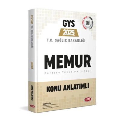 Data Yayınları 2025 T.C. Sağlık Bakanlığı Memur VHKİ GYS Konu Anlatımlı