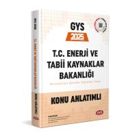 Data Yayınları 2025 Enerji ve Tabii Kaynaklar Bakanlığı Hazırlık Kitabı
