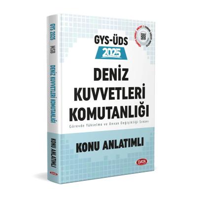 Data Yayınları 2025 Deniz Kuvvetleri Komutanlığı Personeli Görevde Yükselme Sınavına Hazırlık Konu Anlatımlı