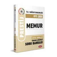 Data Yayınları T.C. Sağlık Bakanlığı Memur VHKİ Tamamı Çözümlü Prestij Soru Bankası