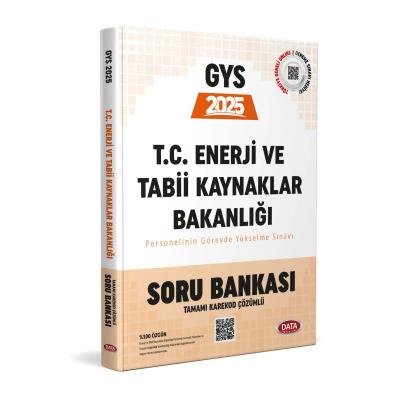 Data Yayınları 2025 Enerji ve Tabii Kaynaklar Bakanlığı GYS Soru Bankası