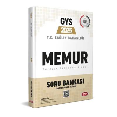 Data Yayınları 2025 T.C. Sağlık Bakanlığı Memur VHKİ GYS Soru Bankası - Karekod Çözümlü