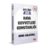 Data Yayınları 2025 Hava Kuvvetleri Komutanlığı Personeli GYS - ÜDS Konu Anlatımlı
