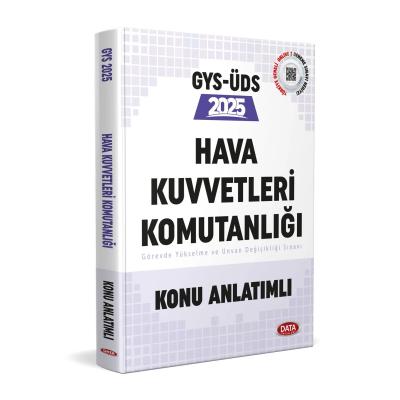 Data Yayınları 2025 Hava Kuvvetleri Komutanlığı Personeli GYS - ÜDS Konu Anlatımlı