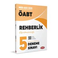 Data Yayınları 2025 MEB AGS ÖABT 2025 Rehberlik Öğretmenliği Tamamı Çözümlü 5 Deneme Sınavı