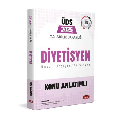 Data Yayınları 2025 T.C. Sağlık Bakanlığı ÜDS Diyetisyen Konu Anlatımlı